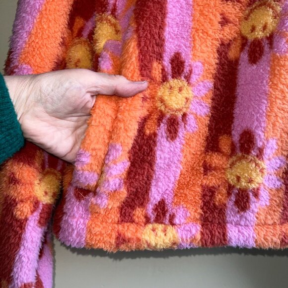 BILLABONG X SMILEY Cozy Smiles Fleece Hoodie - Picture 8 of 12